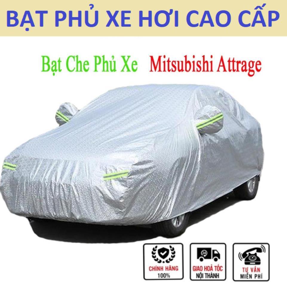 Bạt phủ ô tô Mitsubishi Attrage cao cấp-Chống nắng, chống nóng 3 lớp bảo vệ xe