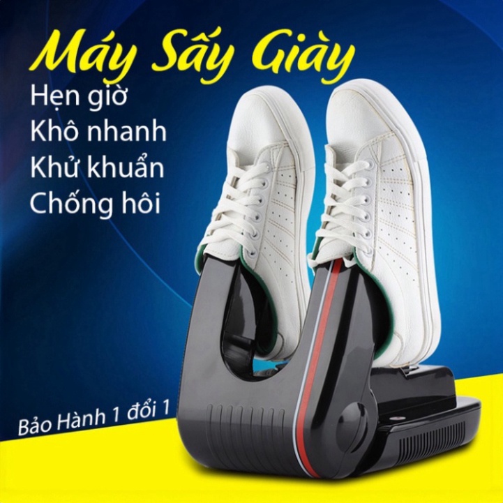 Máy sấy khô giày, tất, khử mùi hôi đa năng tiện ích, chống hôi chân BH 12 tháng