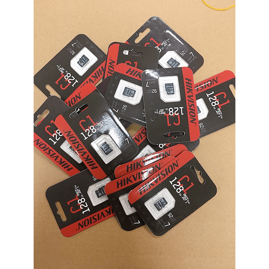 BÁN CHẠY NHẤT Thẻ nhớ microSD Hikvision 128GB Class 10 upto 92Mb/s
