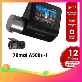 Sale rẻ camera hành trình ô tô 70mai dash a500s+ cam sau rc06 định vị gps, bản quốc tế