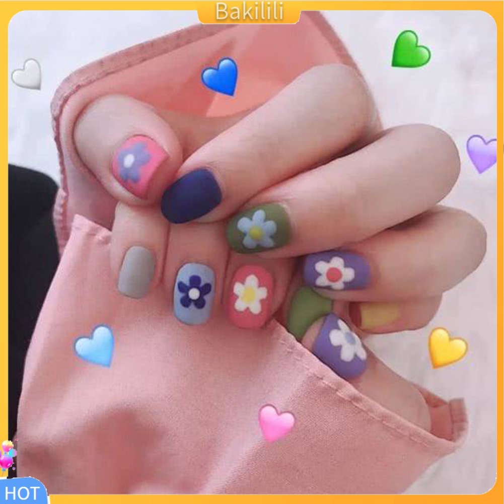 Miếng Dán Móng Tay Chống Thấm Nước Họa Tiết Trái Bơ / Cây Xương Rồng Xinh Xắn