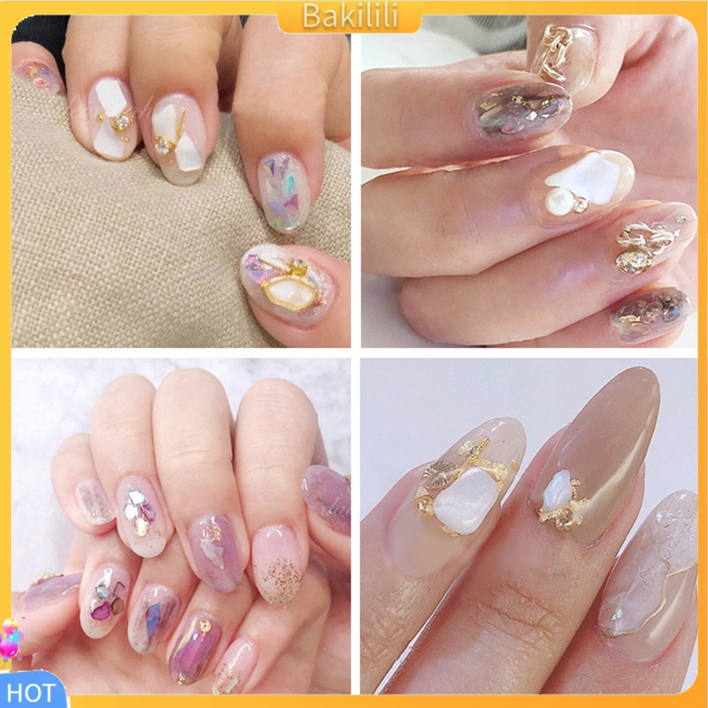 Sequin mini lấp lánh đa sắc trang trí nghệ thuật móng tay