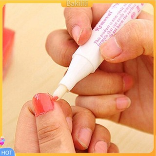 (Bakilili) Bút tẩy sơn móng tay bị lỗi với 3 đầu chuyên dụng