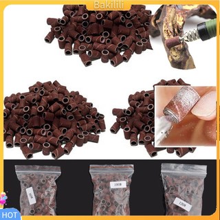 (Bakilili) Set 100 đầu mài nhám cho móng dạng xoay chuyên dụng