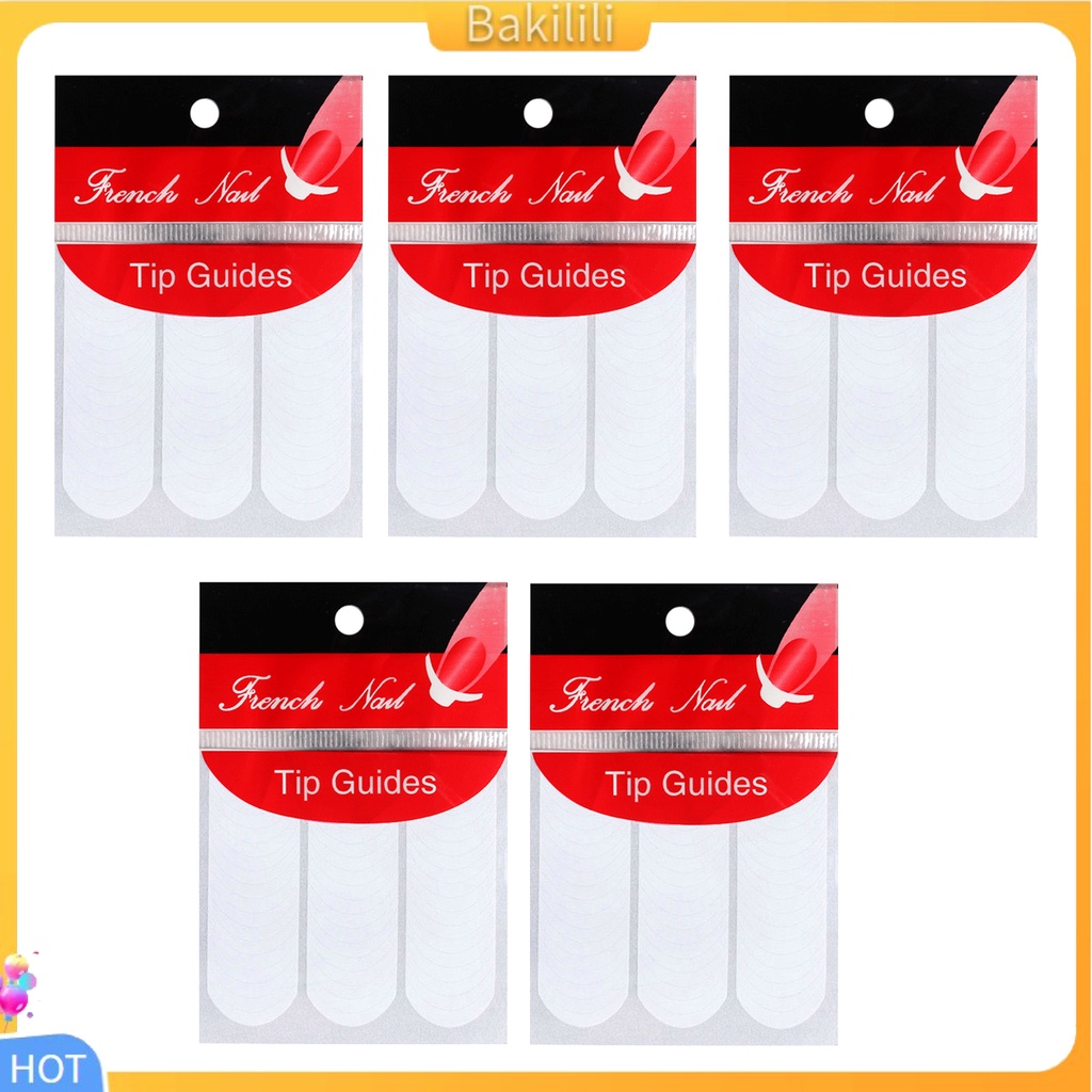 Bộ 240 miếng/ 5 tấm Sticker dán móng DIY