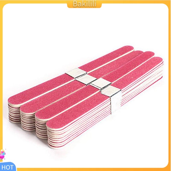 (Bakilili) Bộ 10 cây dũa móng tay chất lượng cao