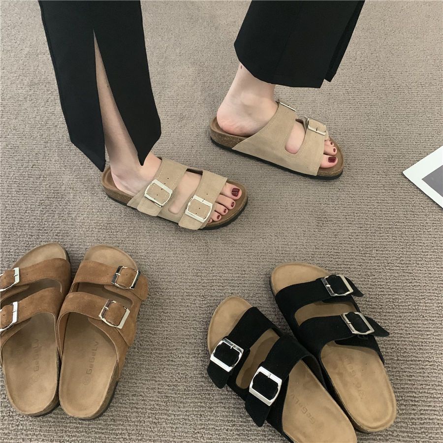 Dép Sandal Đế Dày Thiết Kế Đơn Giản Thời Trang Mới