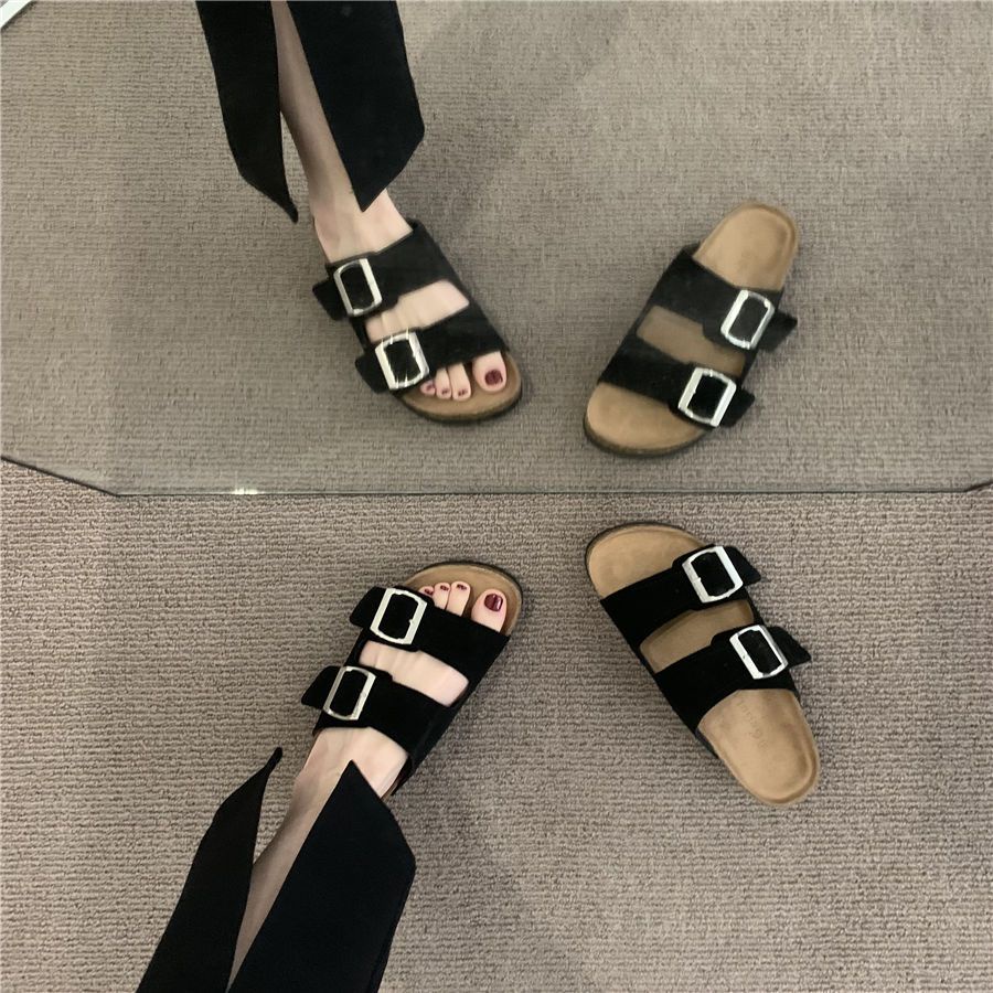 Dép Sandal Đế Dày Thiết Kế Đơn Giản Thời Trang Mới