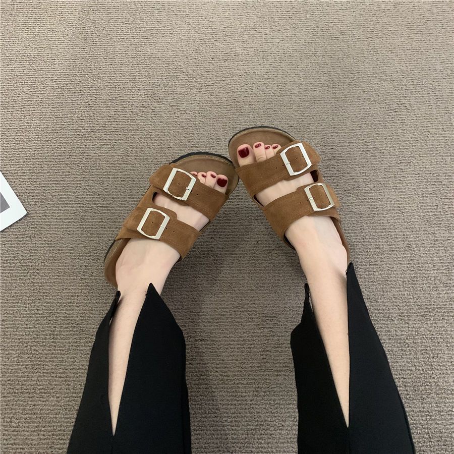 Dép Sandal Đế Dày Thiết Kế Đơn Giản Thời Trang Mới