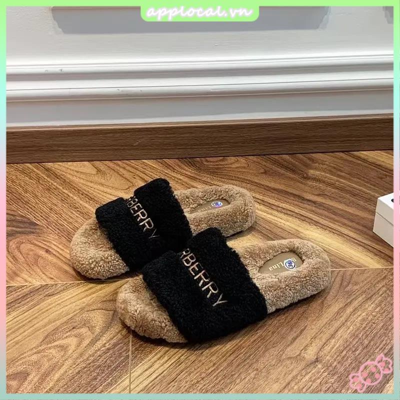 Giày Lông Đế Dày Thời Trang Mùa Đông 2023 Dành Cho Nữ