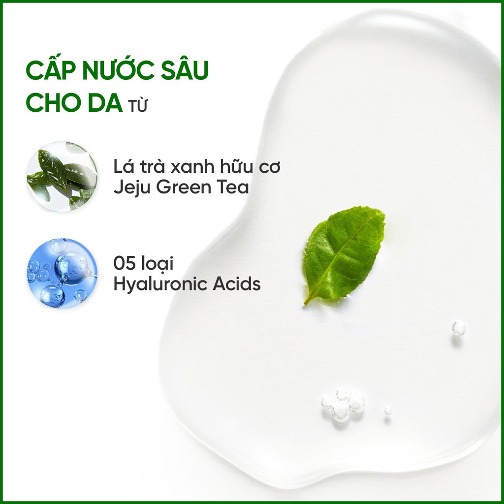 [Mã COSIF10 giảm 10% đơn 400K] (Quà tặng) Bộ kit dưỡng ẩm và làm dịu trà xanh innisfree Super Green Tea Set