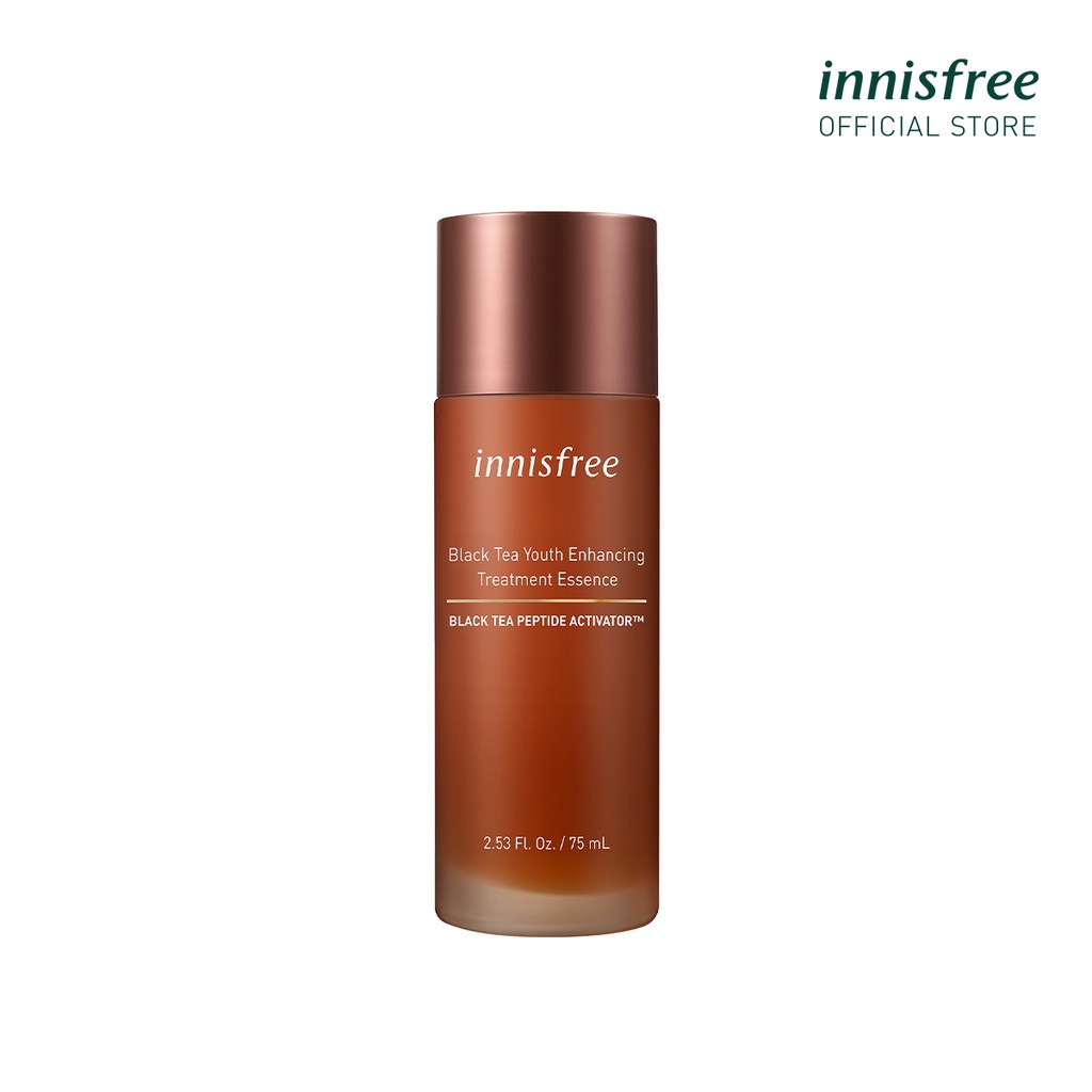 Nước dưỡng ngăn ngừa lão hóa trà đen innisfree Black tea Youth Enhancing Treatment Essence 75 mL