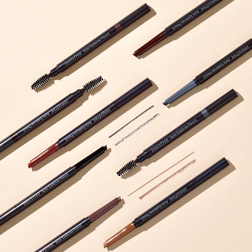 Chì kẻ chân mày innisfree Auto Eyebrow Pencil 0.3g (New 2023)