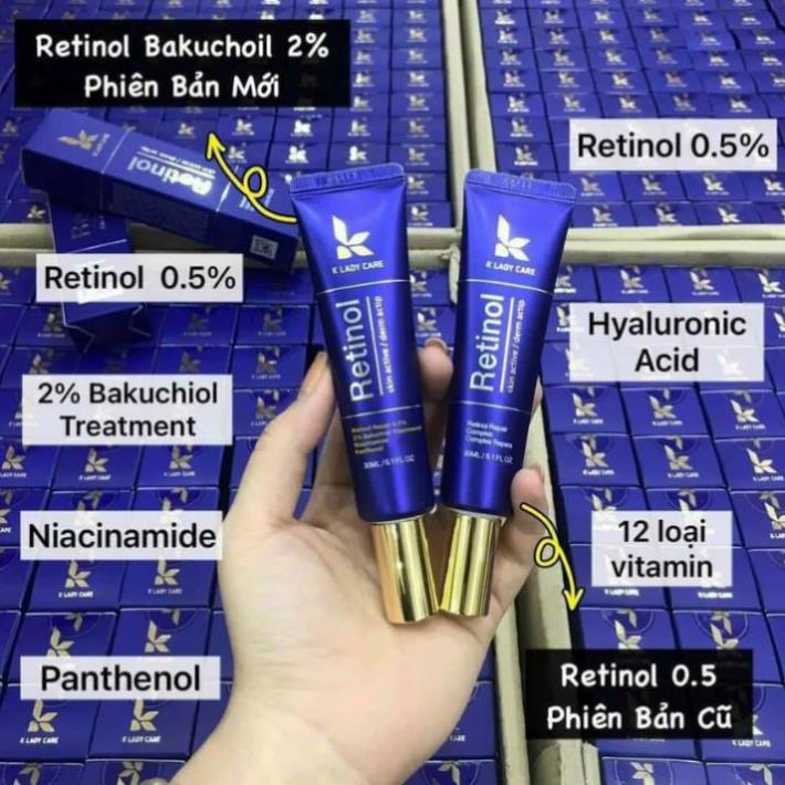 Kem dưỡng retinol 0.5% K Lady Care 30ml Hàn Quốc, Giảm mụn, kiểm soát dầu nhờn, cấp ẩm 30ml | BigBuy360 - bigbuy360.vn