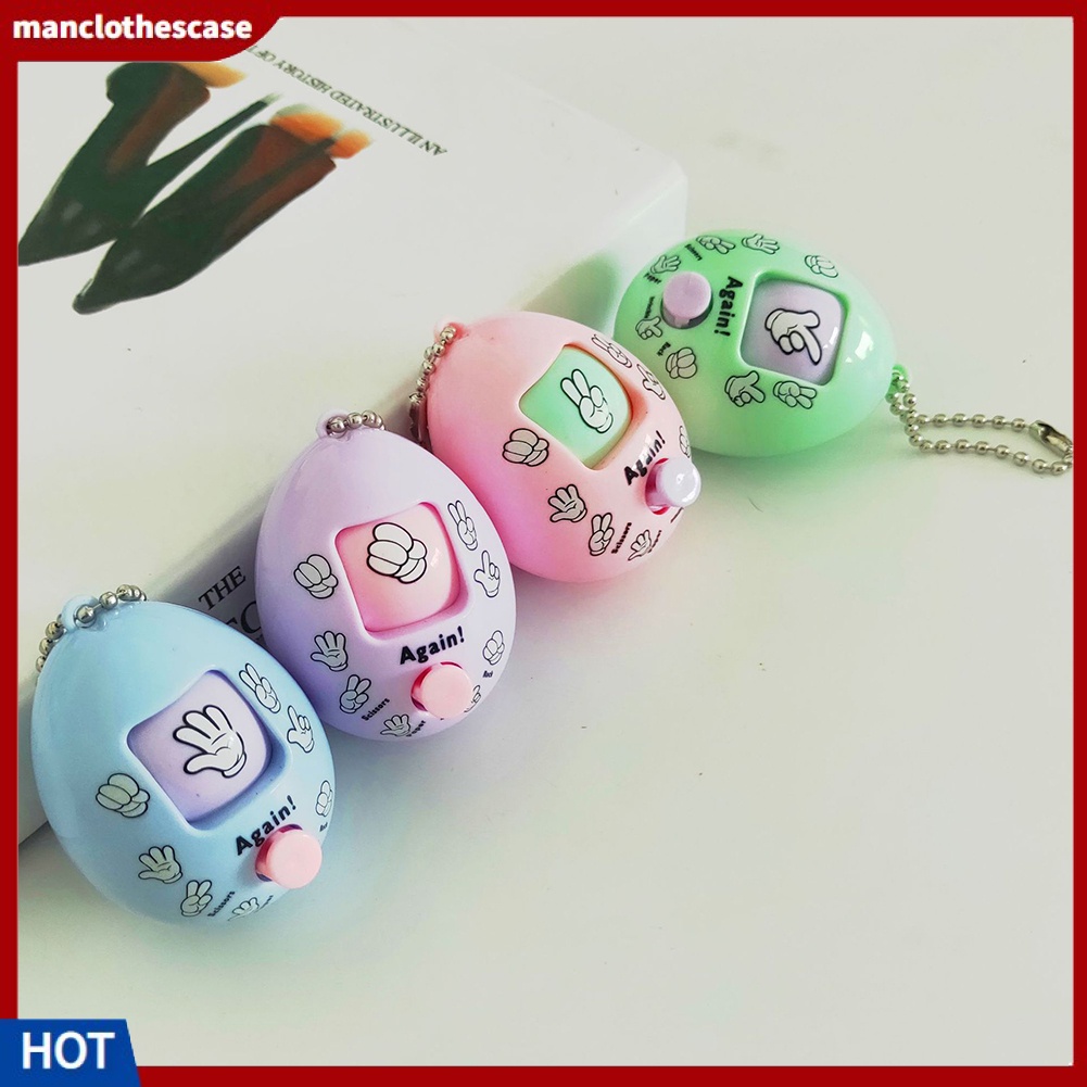 Móc chìa khóa tích hợp trò chơi kéo búa bao thú vị