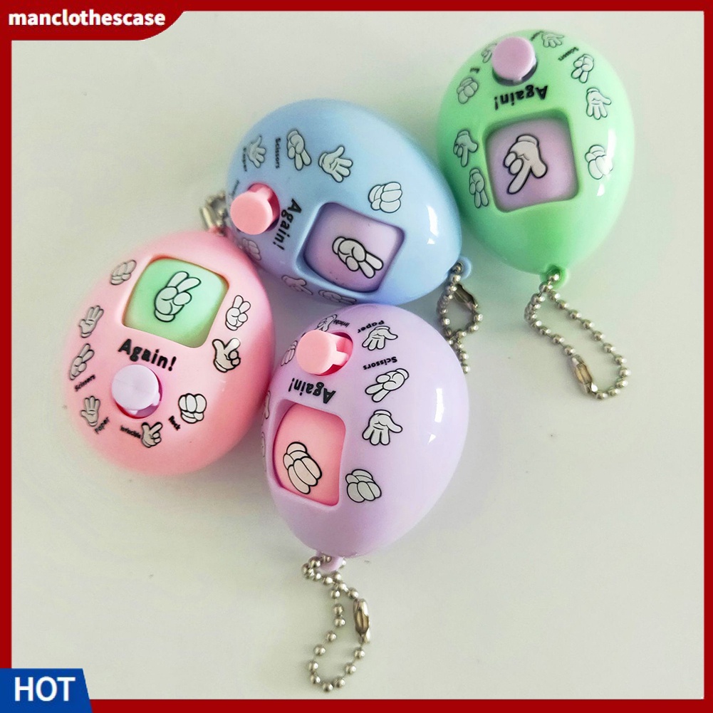 Móc chìa khóa tích hợp trò chơi kéo búa bao thú vị