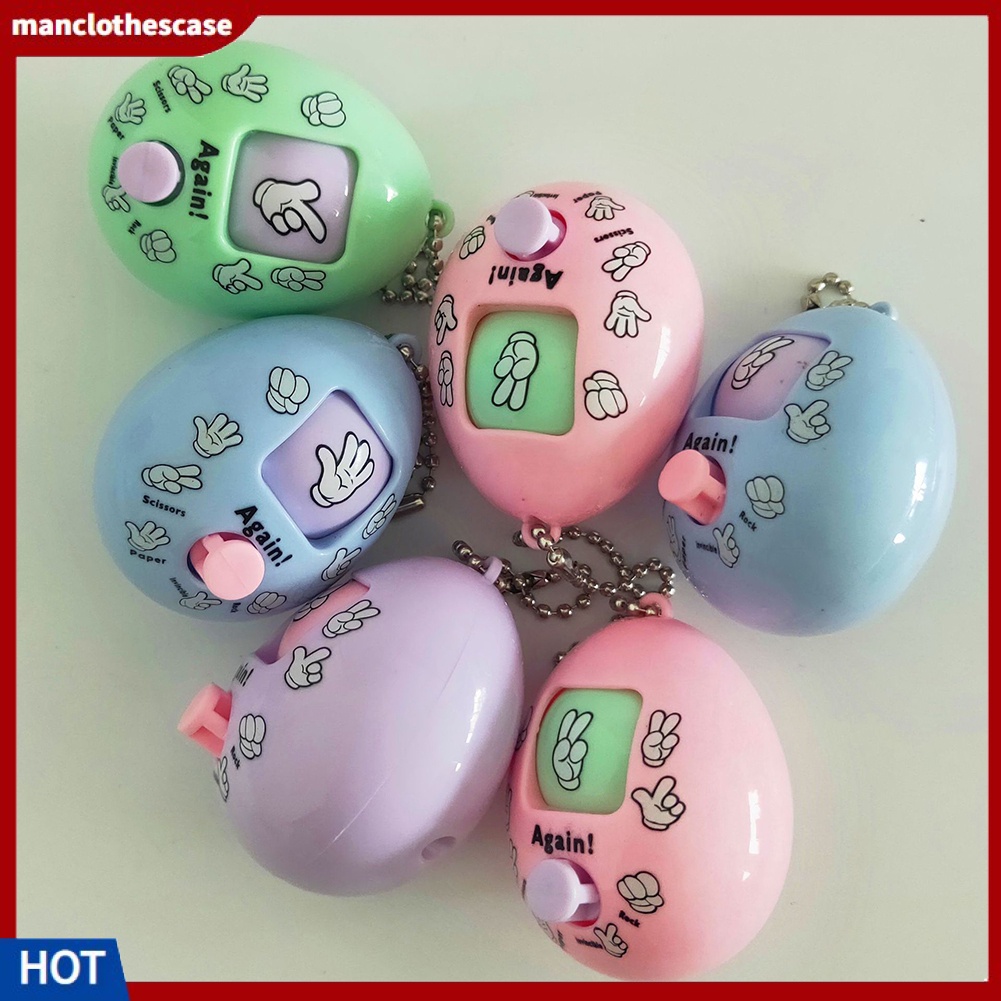 Móc chìa khóa tích hợp trò chơi kéo búa bao thú vị