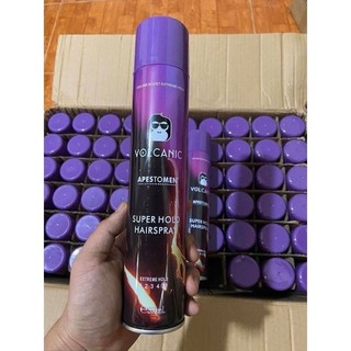 Gôm Xịt Tóc, Keo Xịt tóc Volcanic 350ml Cho Barber