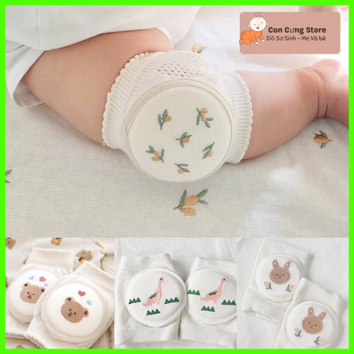 Tất Tập Bò, Vớ Tập Bò HÀN QUỐC giúp bảo vệ đầu gối bé không bị đau khi bò và tập đi