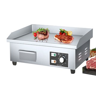 Bếp chiên nướng mặt phằng dùng điện 3000W, Chiên, rán nướng thịt, lạp xưởng, xúc xích, bánh doremon...