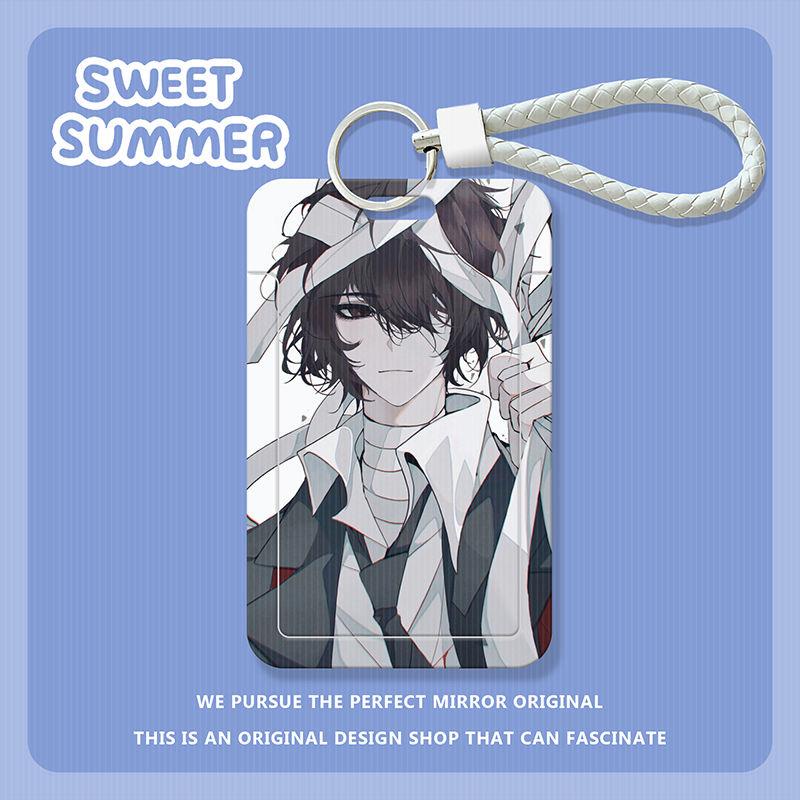 Ví Đựng Thẻ ID / Thực Phẩm In Hình Chú Chó Dễ Thương Tiện Dụng Cho Học Sinh