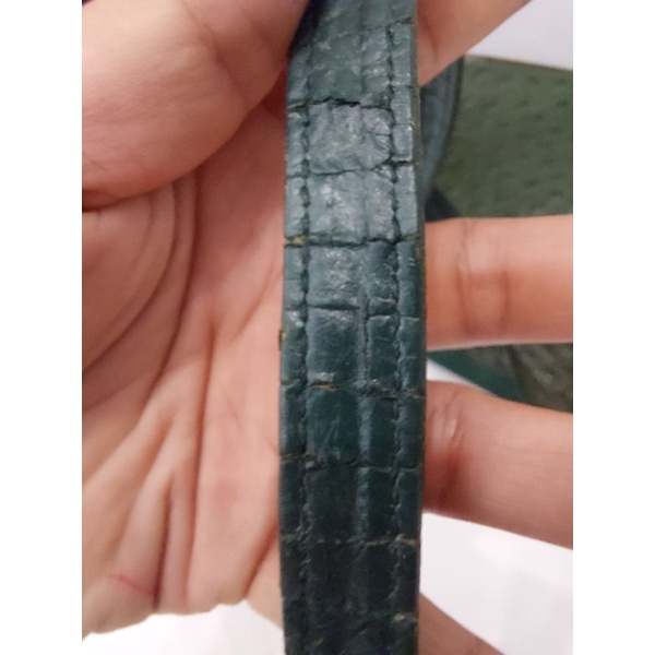 Túi 2hand đeo chéo da đà điểu