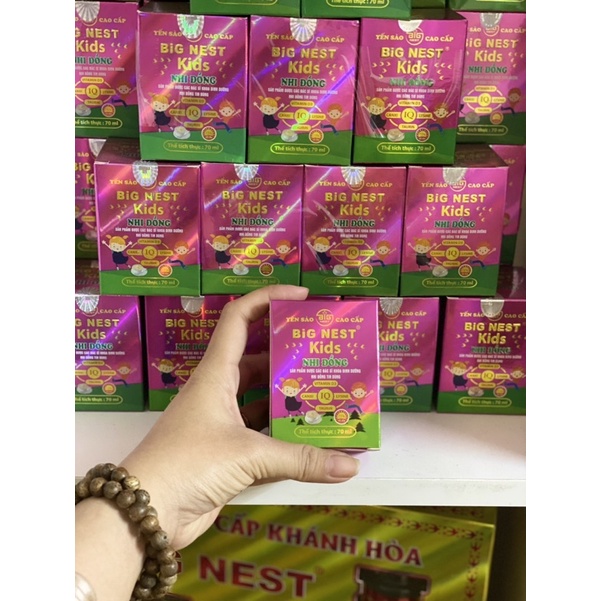 YẾN SÀO NHI ĐỒNG BIGNEST HƯƠNG TỰ NHIÊN Cho Bé Từ 10 tháng