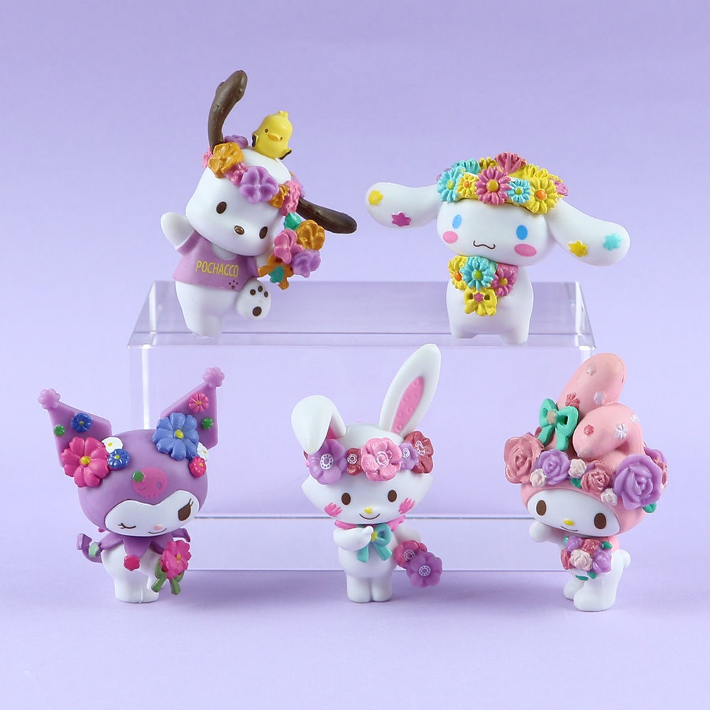 SANRIO Nhân Vật Kuromi Cinnamoroll Dễ Thương Dùng Trang Trí