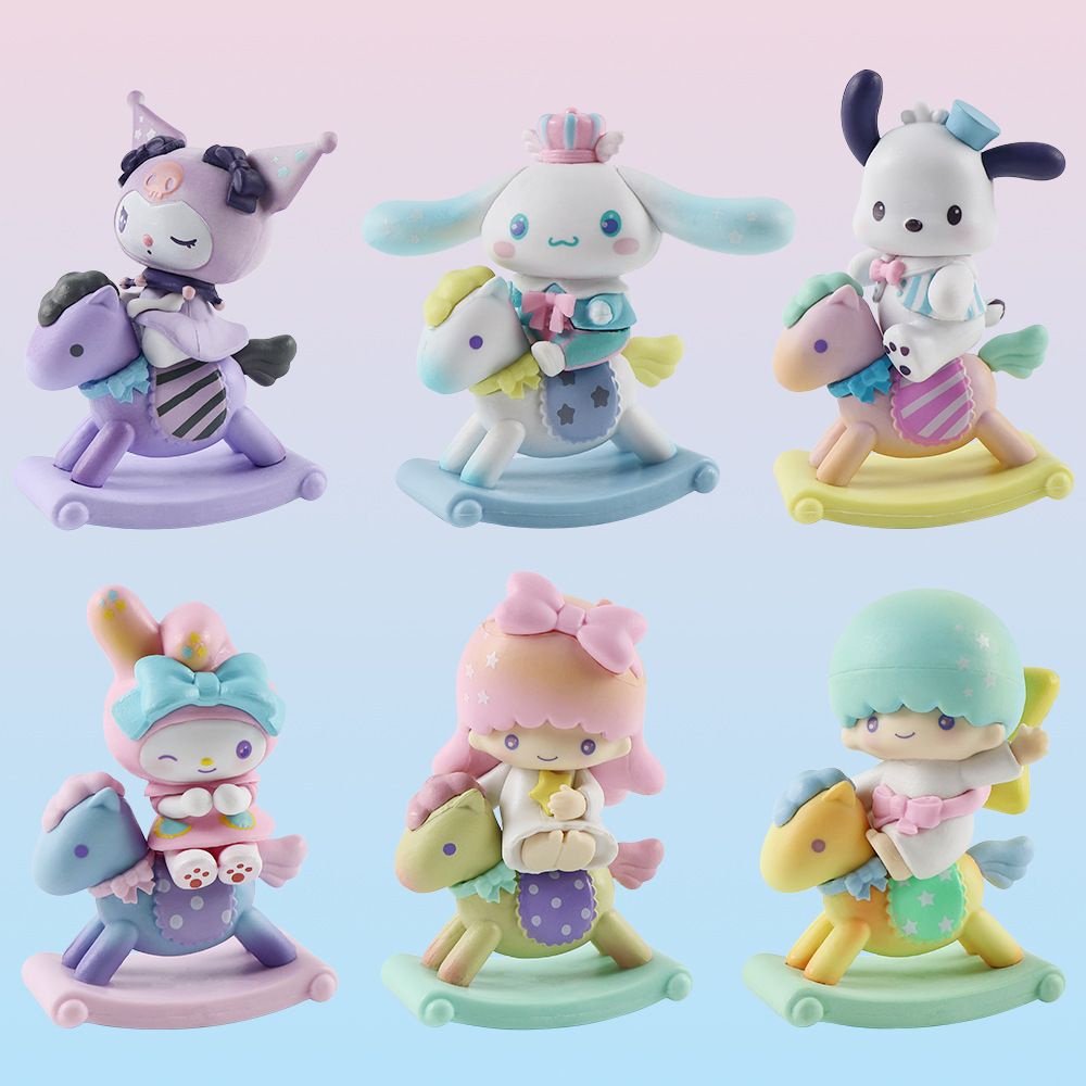 SANRIO Nhân Vật Kuromi Cinnamoroll Dễ Thương Dùng Trang Trí