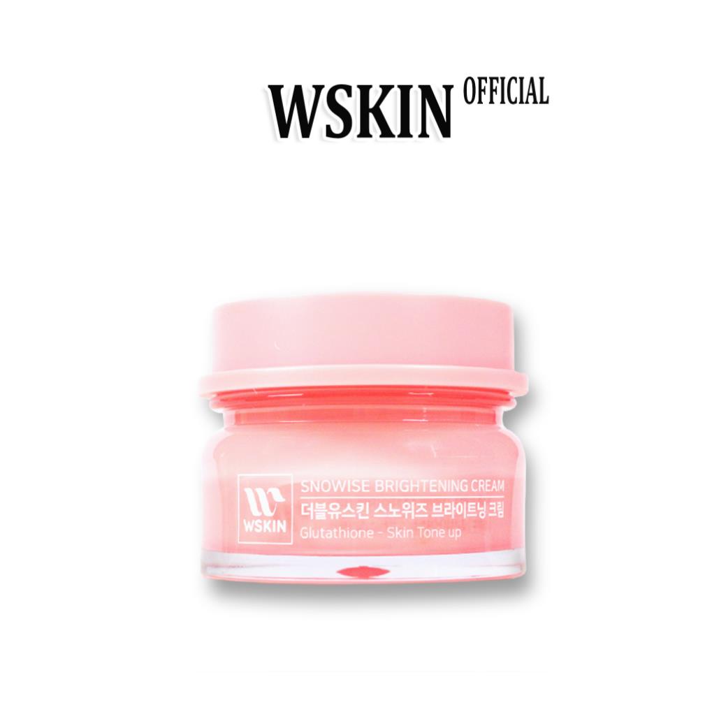 Kem dưỡng trắng bật tông WSKIN Snowise Brightening Cream Chính hãng