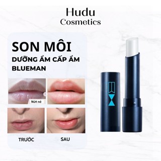 Son môi dưỡng cho nam son dưỡng môi nam giới Blueman cấp ẩm chống nứt nẻ 10g - Hudu Cosmetics