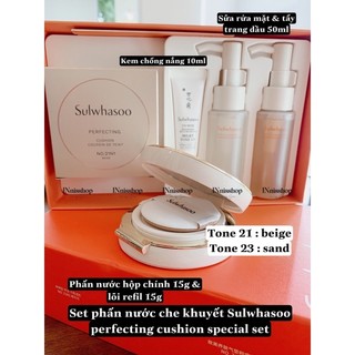 Phấn nước che khuyết thế hệ mới SULWHASOO Perfecting Cushion [ NEW]