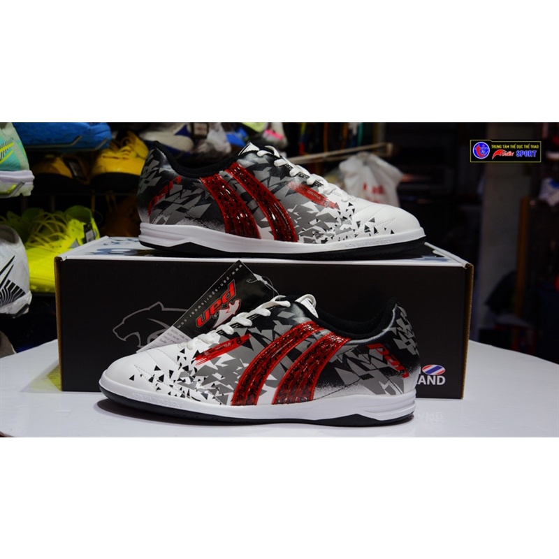 Giày đá bóng Pan thái PERFORMAX 8 IC - Xám trắng