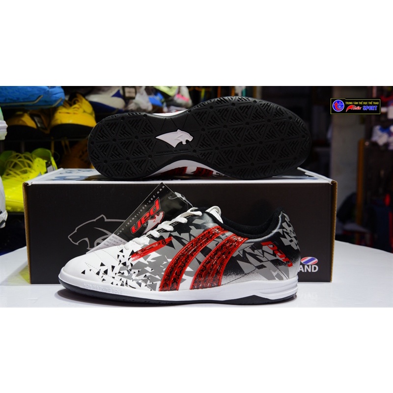 Giày đá bóng Pan thái PERFORMAX 8 IC - Xám trắng