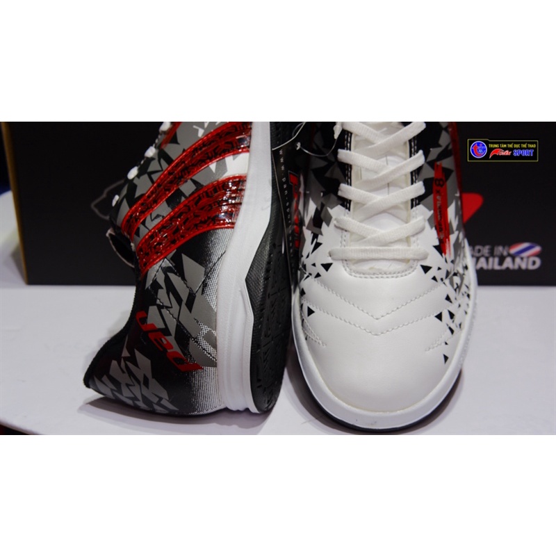 Giày đá bóng Pan thái PERFORMAX 8 IC - Xám trắng