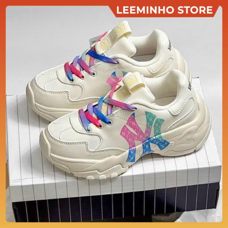 Giày Thể Thao MLB BigBall Chunky A Gradient Classic Monogram Ny Full Box , Giày MLB BigBall Chunky A LA Leeminho Store