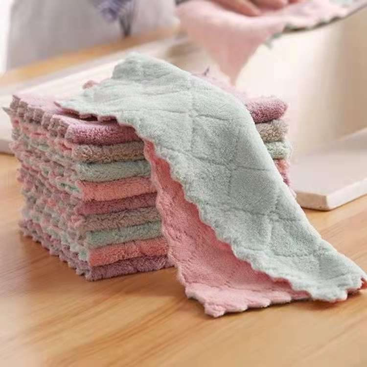 Khăn lau bếp đa năng 2 mặt siêu thấm không phai màu nhanh khô - 30078 ANDI Fashion