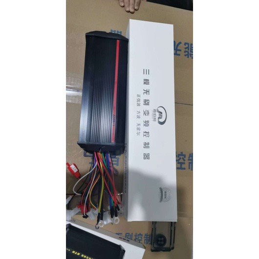 Bộ điều khiển xe điện 1500w- 2000w 60-84v 18 sò IC đen