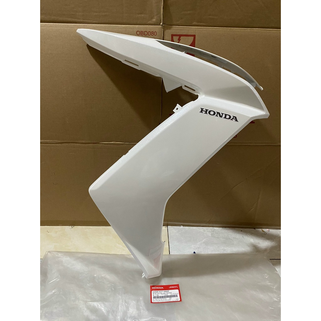 Cánh yếm bên phải | bửng yếm Air Blade 125  màu Trắng *NHA62X* chính hãng Honda