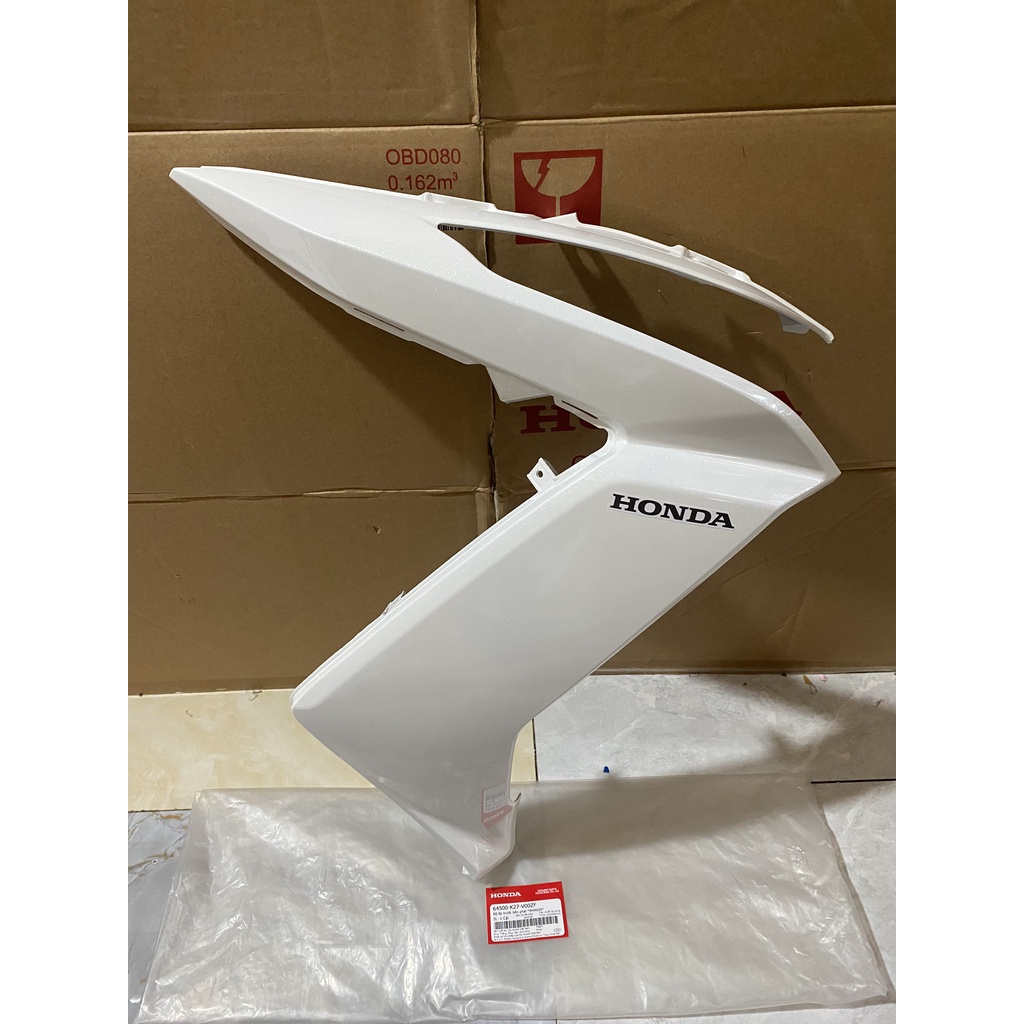 Cánh yếm bên phải | bửng yếm Air Blade 125  màu Trắng *NHA62X* chính hãng Honda