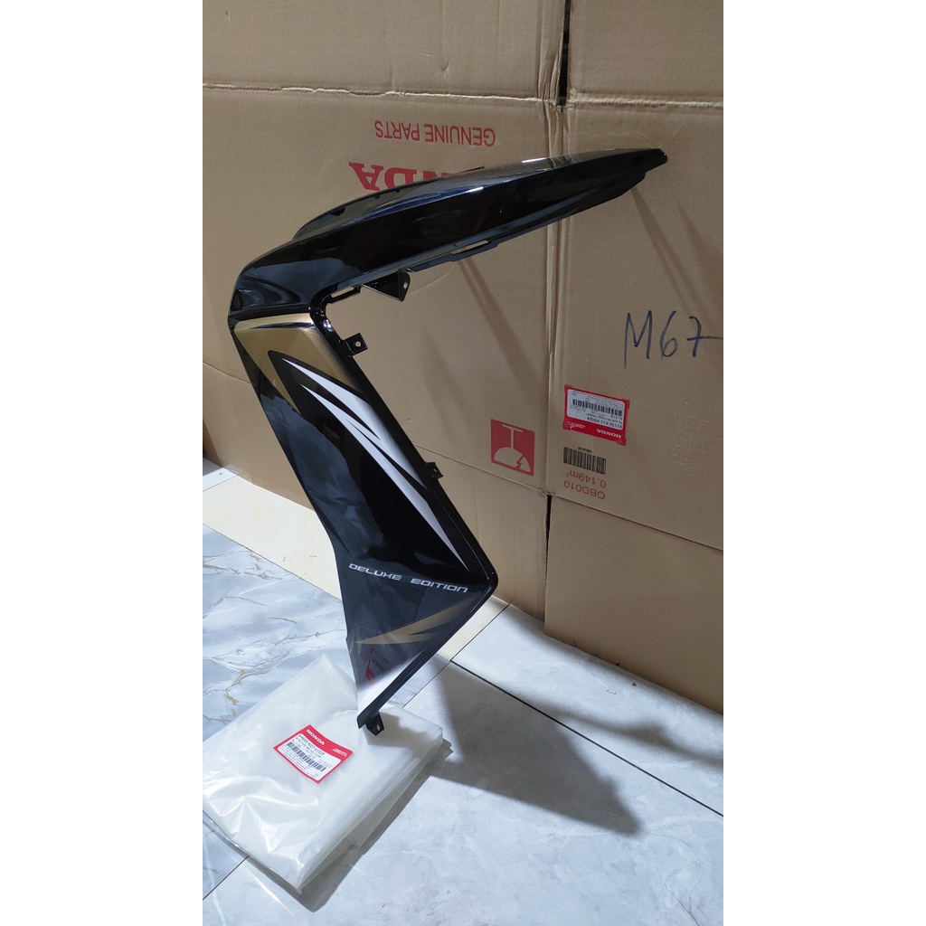 Cánh yếm bên trái | bửng yếm Air Blade 125  màu Vàng đen *Y208* chính hãng Honda