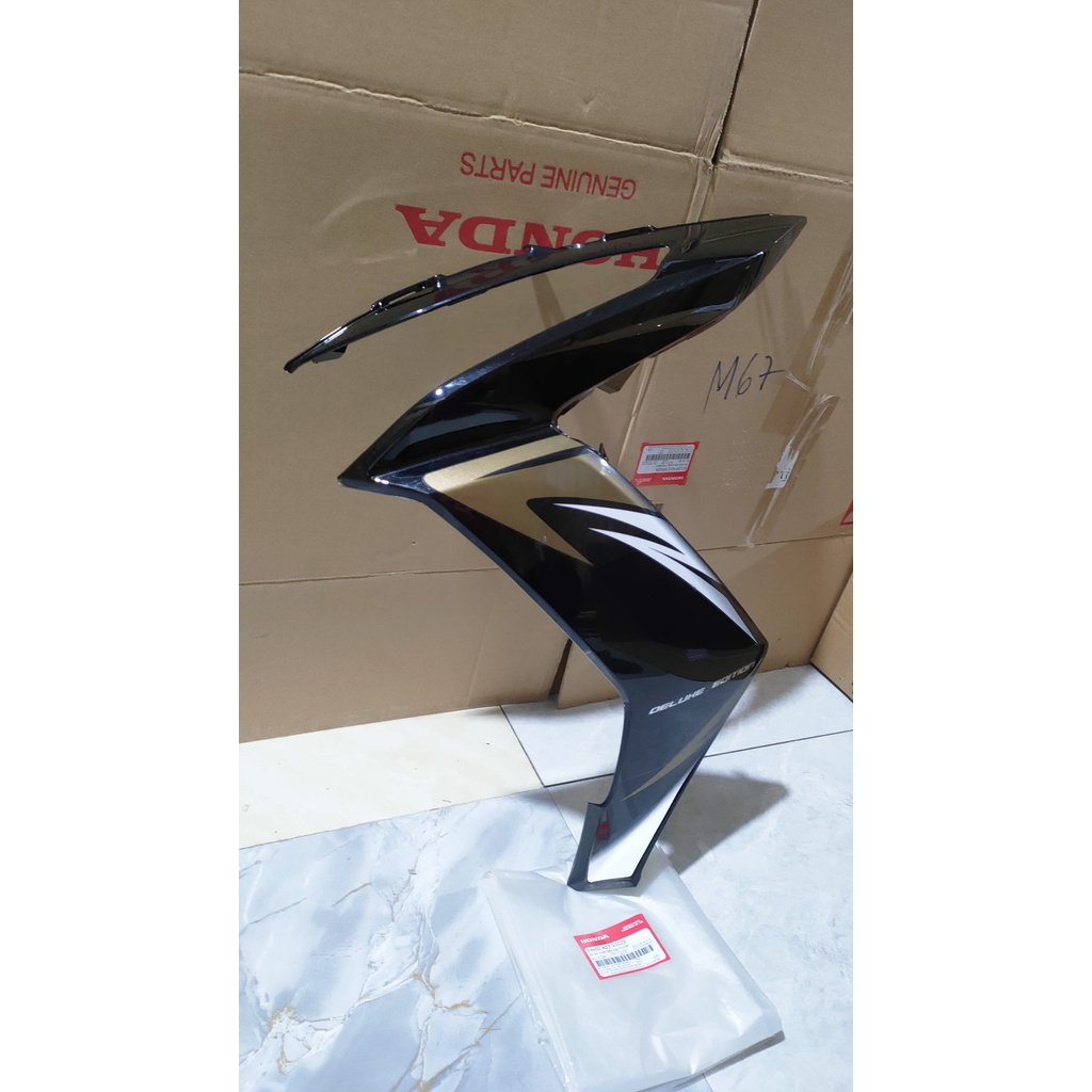 Cánh yếm bên trái | bửng yếm Air Blade 125  màu Vàng đen *Y208* chính hãng Honda