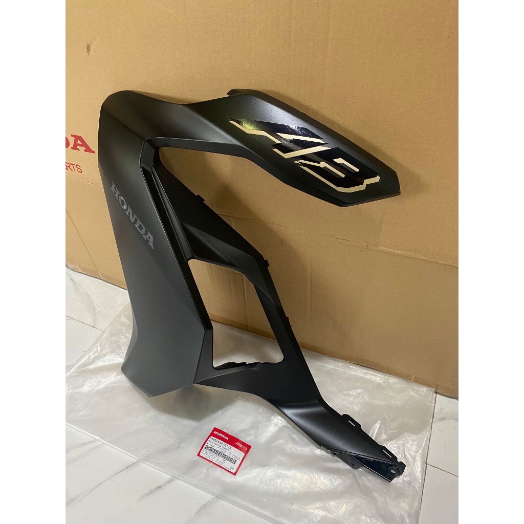 Cánh yếm trước bên trái | bửng yếm Air Blade 125  màu Đen nhám *NHA76* chính hãng Honda