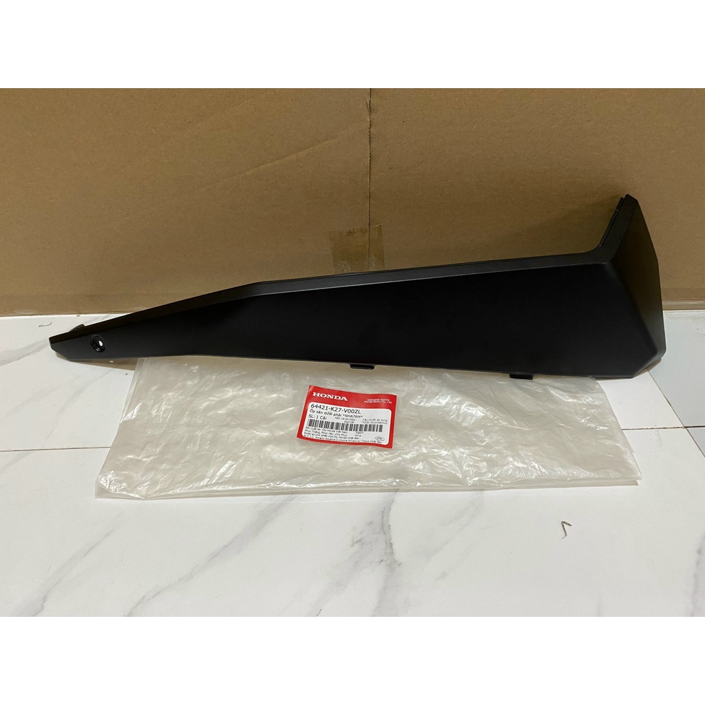 Ốp sàn dưới | thanh cạnh sàn bên phải Air Blade 125  màu Đen nhám chính hãng Honda