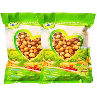 Combo khách sỉ 5kg đậu phộng da cá rang tỏi ớt tâm đức thiện - combo 10 túi 500gr - combo sỉ thực phẩm ăn vặt