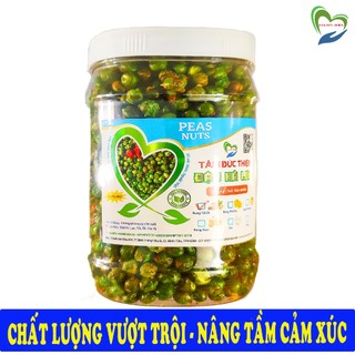 500gr đậu hà lan tỏi ớt tâm đức thiện đồ ăn vặt đậu hà lan rang tỏi ớt