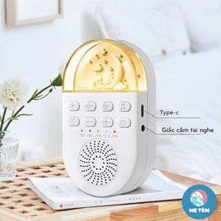 Máy Nghe Tiếng Ồn Trắng (máy white noise tạo tiếng ru giúp bé ngủ ngon, sâu giấc) Shop Mẹ Tôm