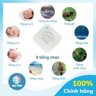 Máy Nghe Tiếng Ồn Trắng (máy white noise tạo tiếng ru giúp bé ngủ ngon, sâu giấc) Shop Mẹ Tôm
