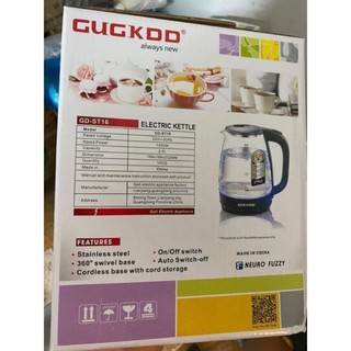 Ấm siêu tốc thủy tinh cao cấp CUCKOO