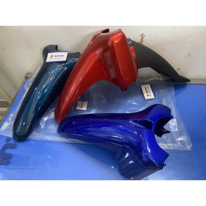 bộ dè trước shogun 125 suzuki chính hãng